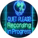 Quiet Please Recording in Progress Studio LED Light Sign - Way Up Gifts