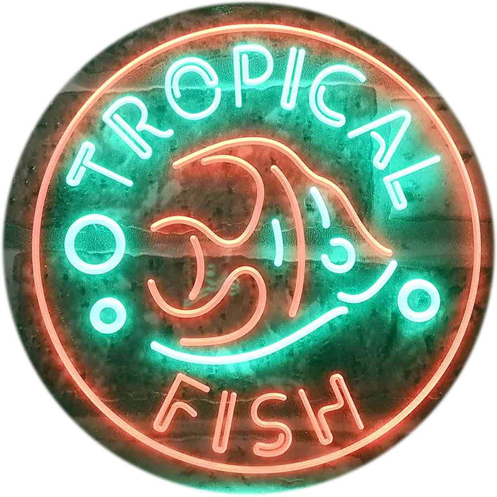 Pet Store Tropical Fish LED Light Sign - Way Up Gifts