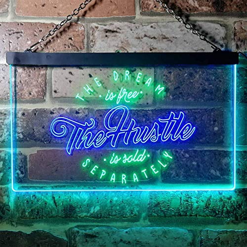Dream Free Hustle Sold Separately LED Light Sign - Way Up Gifts