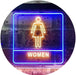 Women Bathroom Restroom LED Light Sign - Way Up Gifts