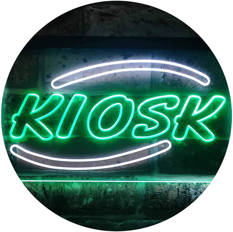 News Stand Ticket Booth Kiosk LED Light Sign - LED Gift Works