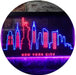 New York City Skyline Statue of Liberty LED Light Sign - Way Up Gifts