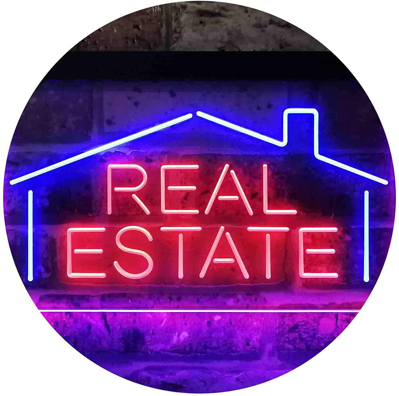 Real Estate Agency LED Light Sign - LED Gift Works
