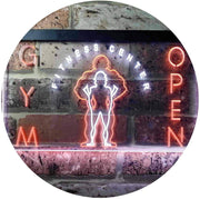 Fitness Center Open Gym LED Light Sign - LED Gift Works
