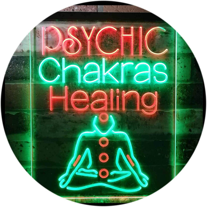 Psychic Chakras Healing LED Light Sign - Way Up Gifts