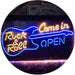 Come in Open Guitar Rock & Roll LED Light Sign - Way Up Gifts