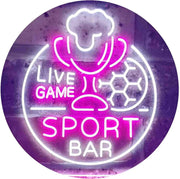 Live Game Sport Bar LED Light Sign - LED Gift Works