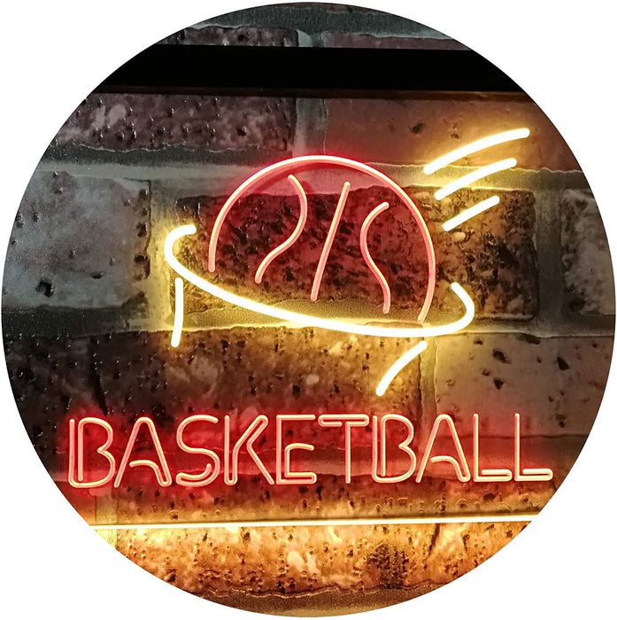 Basketball Wall Decor LED Light Sign - Way Up Gifts