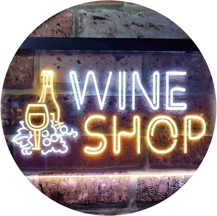 Wine Shop LED Light Sign - Way Up Gifts