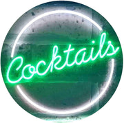 Cocktails Bar LED Light Sign - LED Gift Works