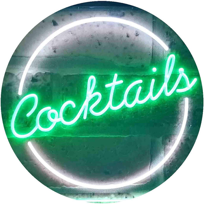 Cocktails Bar LED Light Sign - Way Up Gifts