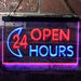 Open 24 Hours LED Light Sign - Way Up Gifts