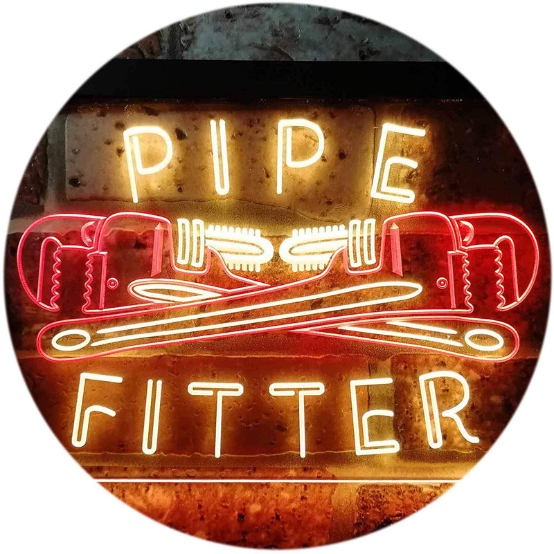 Pipe Fitter Tools LED Light Sign - LED Gift Works