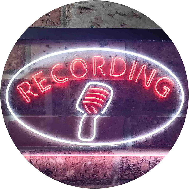 Recording LED Light Sign - LED Gift Works