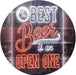 Best Beer is an Open One LED Light Sign - Way Up Gifts
