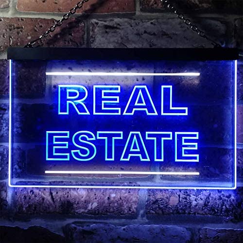 Real Estate LED Light Sign - LED Gift Works