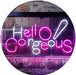 Beauty Shop Hello Gorgeous LED Light Sign - Way Up Gifts