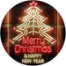 Merry Christmas Happy New Year LED Light Sign - Way Up Gifts