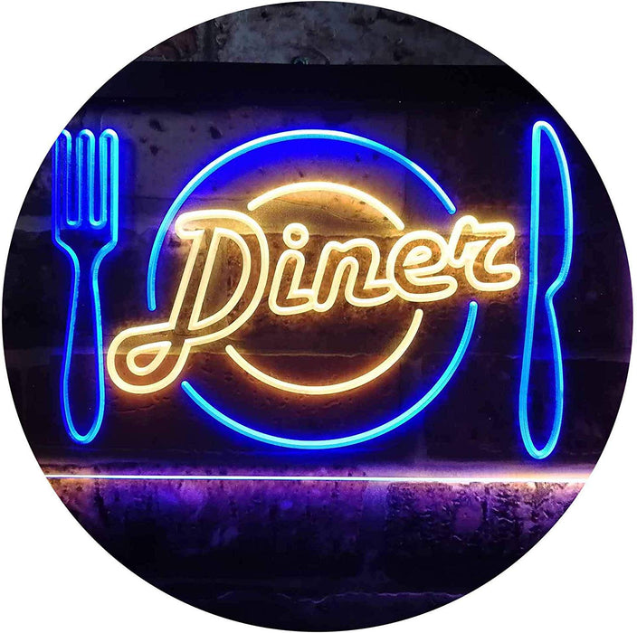 Diner LED Light Sign - Way Up Gifts