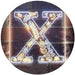 Family Name Letter X Monogram Initial LED Light Sign - Way Up Gifts