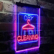 Cleaners Dry Cleaning LED Light Sign - LED Gift Works