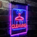 Cleaners Dry Cleaning LED Light Sign - Way Up Gifts