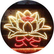 Lotus Flower LED Light Sign - LED Gift Works