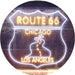 Chicago to Los Angeles Route 66 LED Light Sign - Way Up Gifts