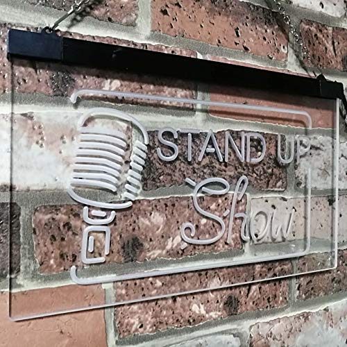 Comedy Comedian Stand Up Show LED Light Sign - LED Gift Works