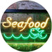 Fish Seafood Restaurant LED Light Sign - Way Up Gifts
