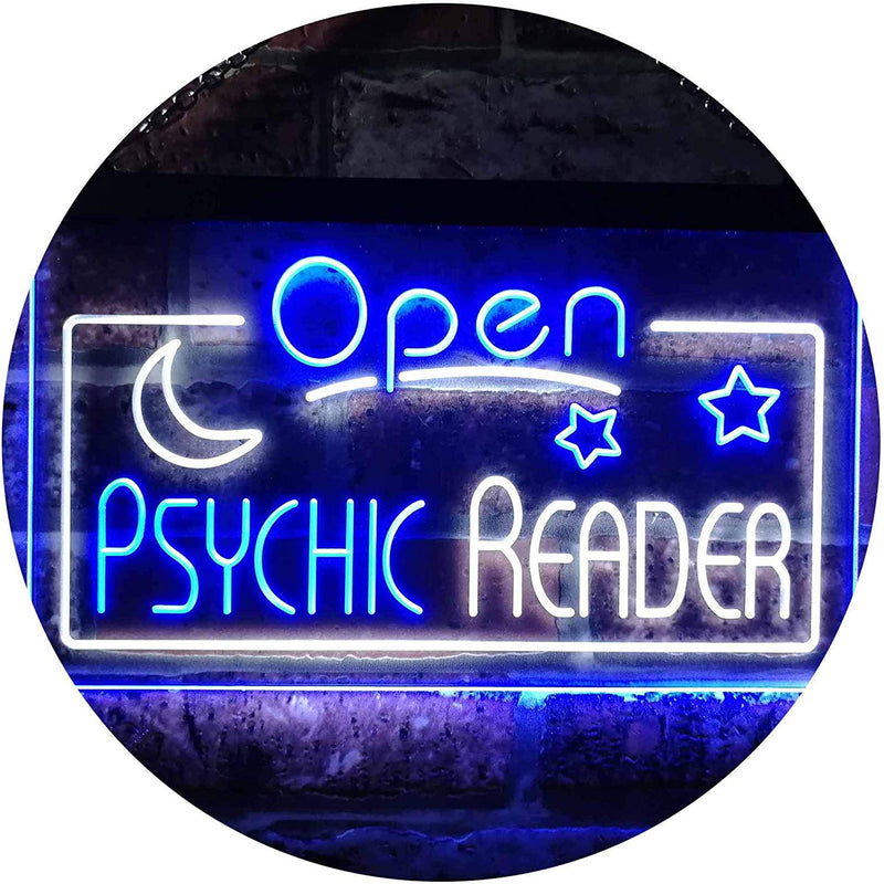 Open Fortune Teller Psychic Reader LED Light Sign - LED Gift Works