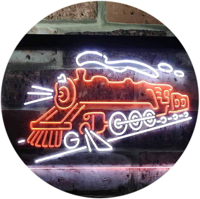 Kids Room Decor Train LED Light Sign - Way Up Gifts