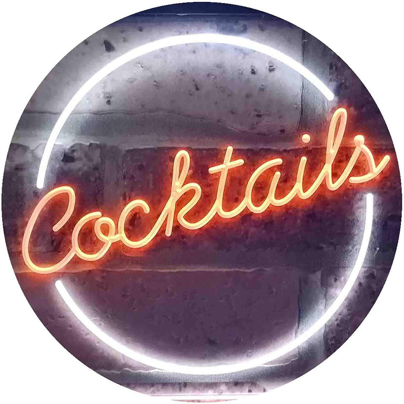 Cocktails Bar LED Light Sign - LED Gift Works