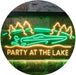 Party at The Lake Cabin Decor LED Light Sign - Way Up Gifts