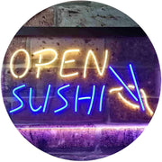 Open Sushi LED Light Sign - LED Gift Works