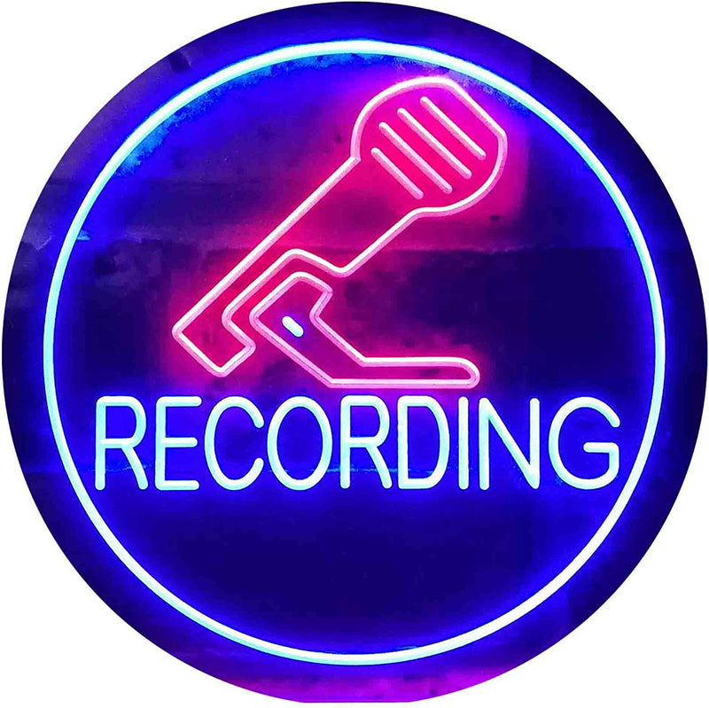 Recording LED Light Sign - LED Gift Works