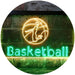 Sports Man Cave Basketball LED Light Sign - Way Up Gifts