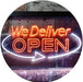 Open Delivery We Deliver LED Light Sign - Way Up Gifts
