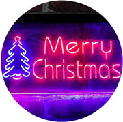 Merry Christmas Tree LED Light Sign - LED Gift Works