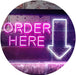 Arrow Order Here LED Light Sign - Way Up Gifts