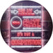Relax We're Crazy Not a Competition LED Light Sign - Way Up Gifts