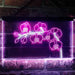 Orchids Florist Flower Shop LED Light Sign - Way Up Gifts