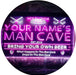 Personalized Sports Hockey Theme Man Cave LED Light Sign - Way Up Gifts