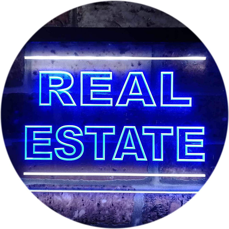 Real Estate LED Light Sign - LED Gift Works