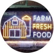 Farm Fresh Food LED Light Sign - LED Gift Works