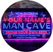 Personalized Sports Basketball Theme Man Cave LED Light Sign - LED Gift Works