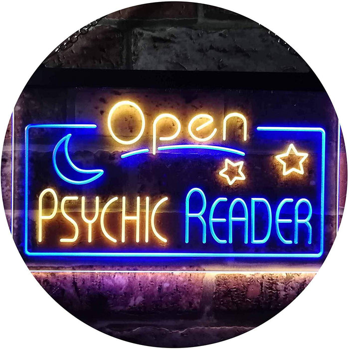Open Fortune Teller Psychic Reader LED Light Sign - Way Up Gifts
