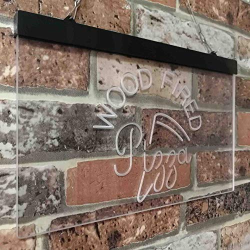 Wood Fired Pizza LED Light Sign - Way Up Gifts