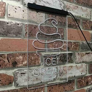 Ice Cream Cones LED Light Sign - LED Gift Works