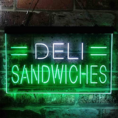 Deli Sandwiches LED Light Sign - LED Gift Works